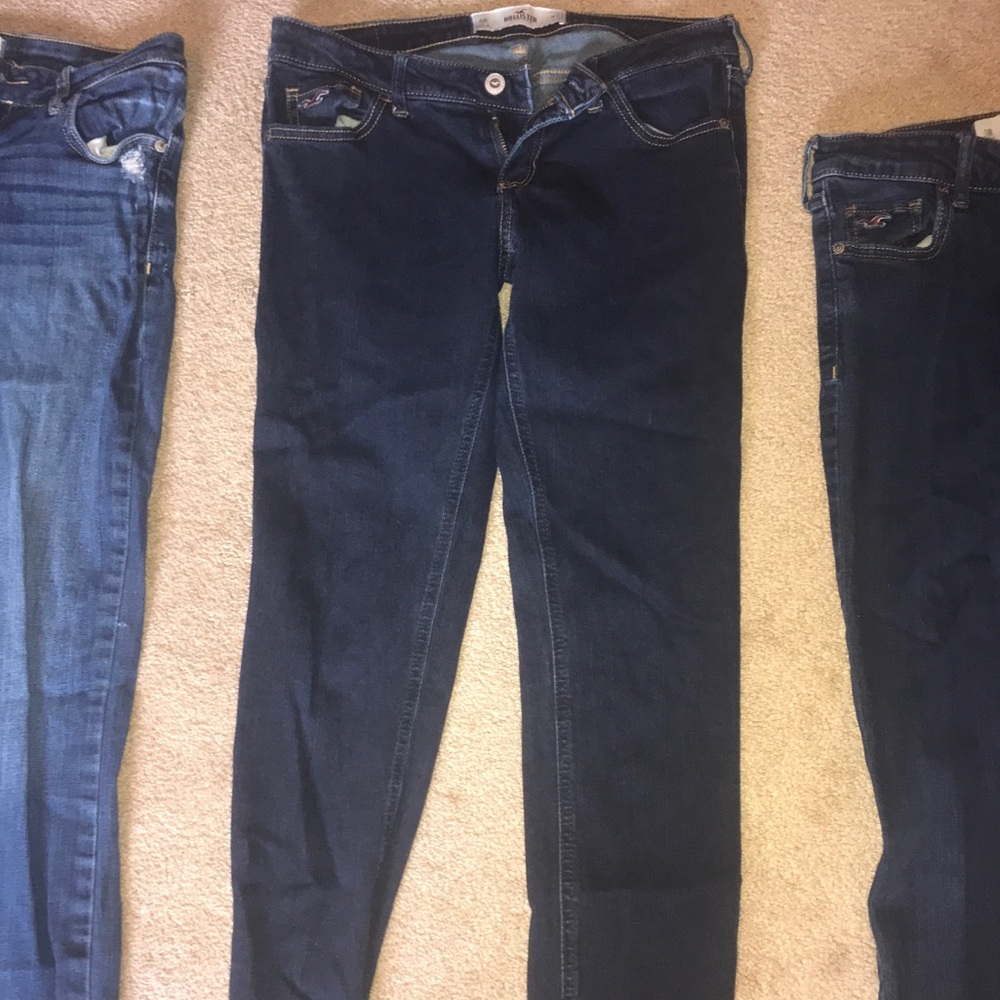 Darker denim, Hollister skinny jeans!